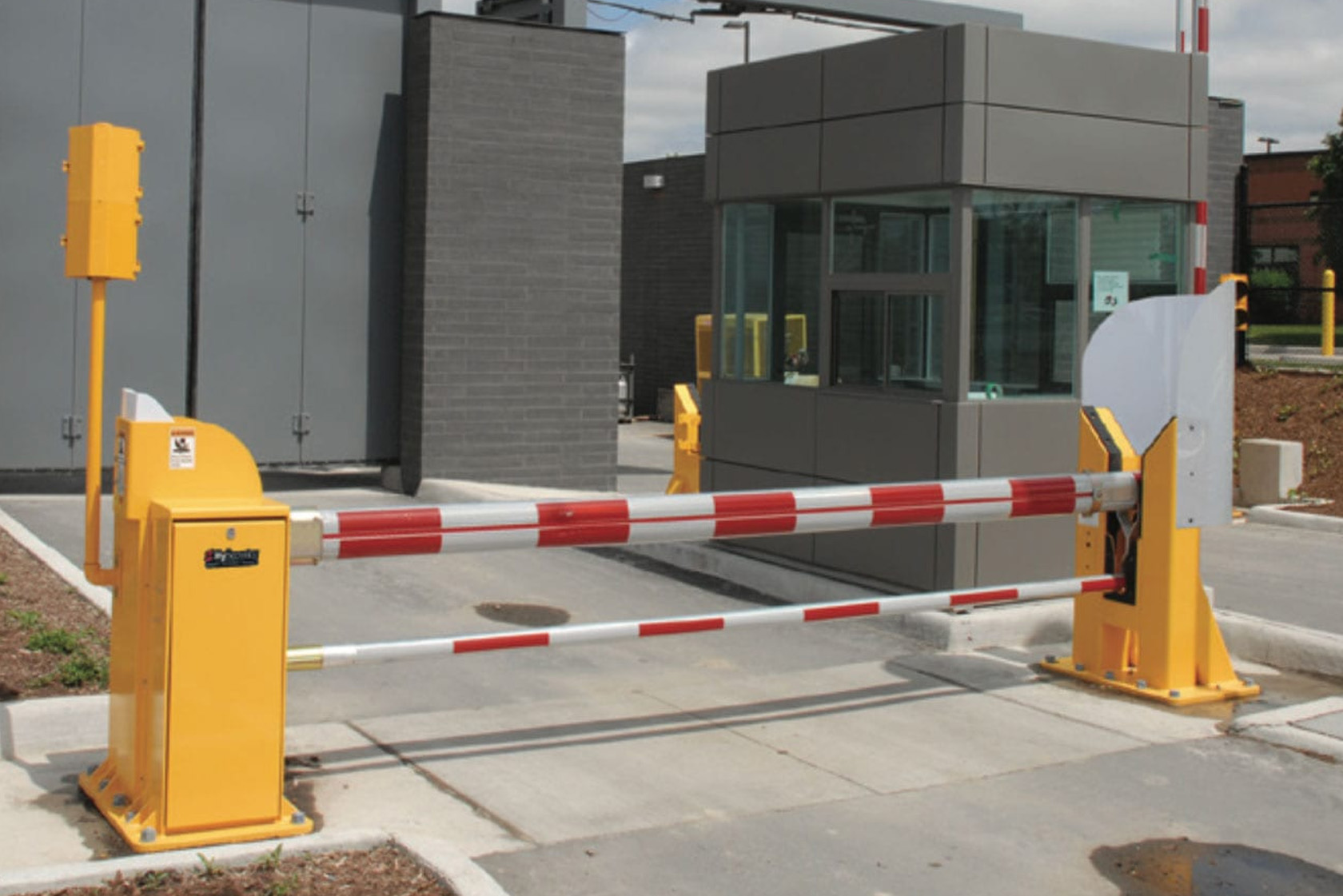 Gate barrier security system