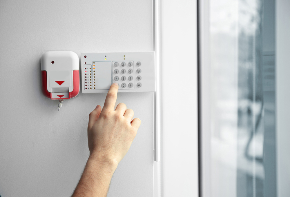 Professional alarm system installation