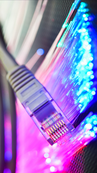 Fiber optic cable installation in Dubai